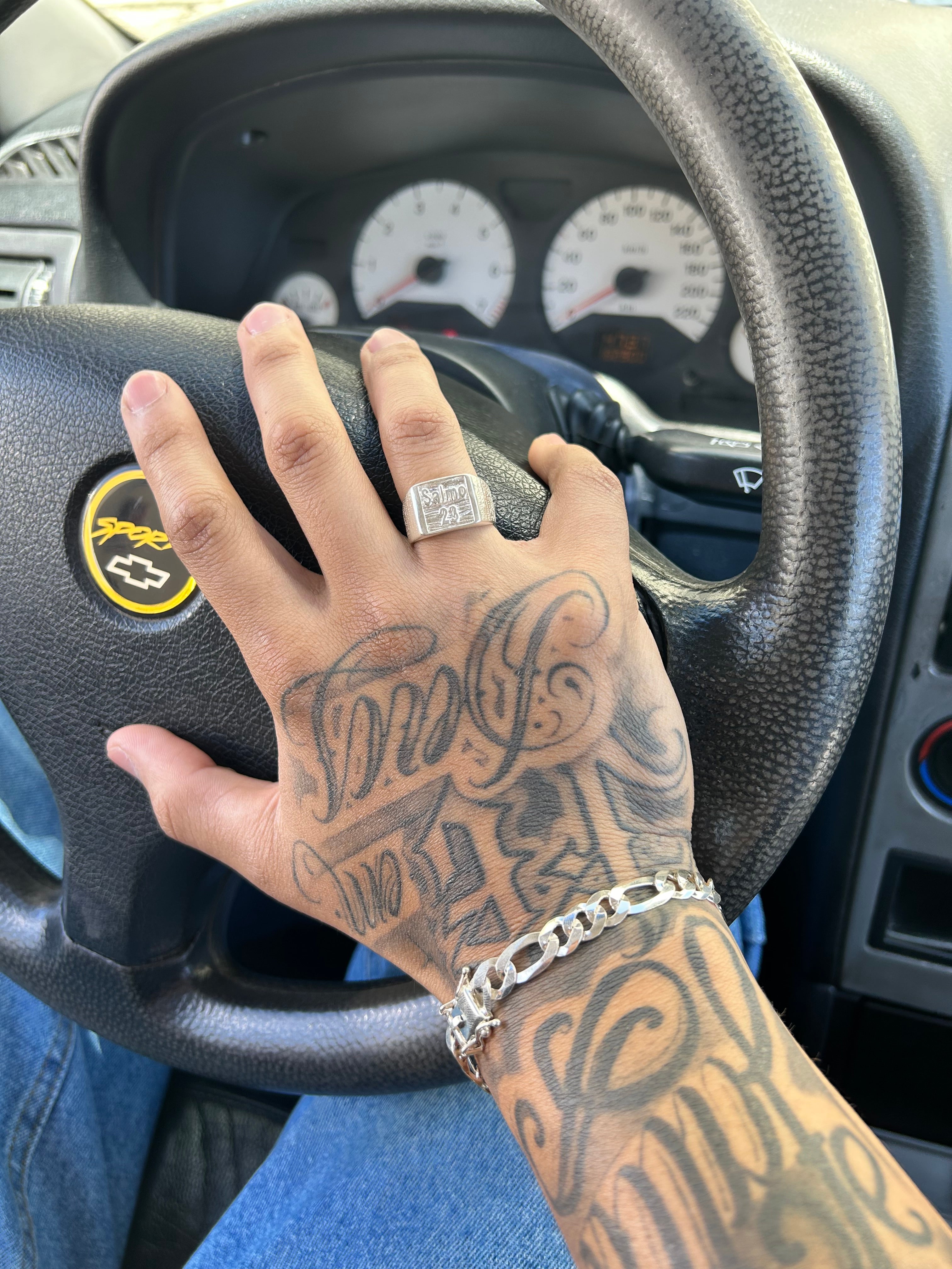 Dedeira salmo 23 com escrita