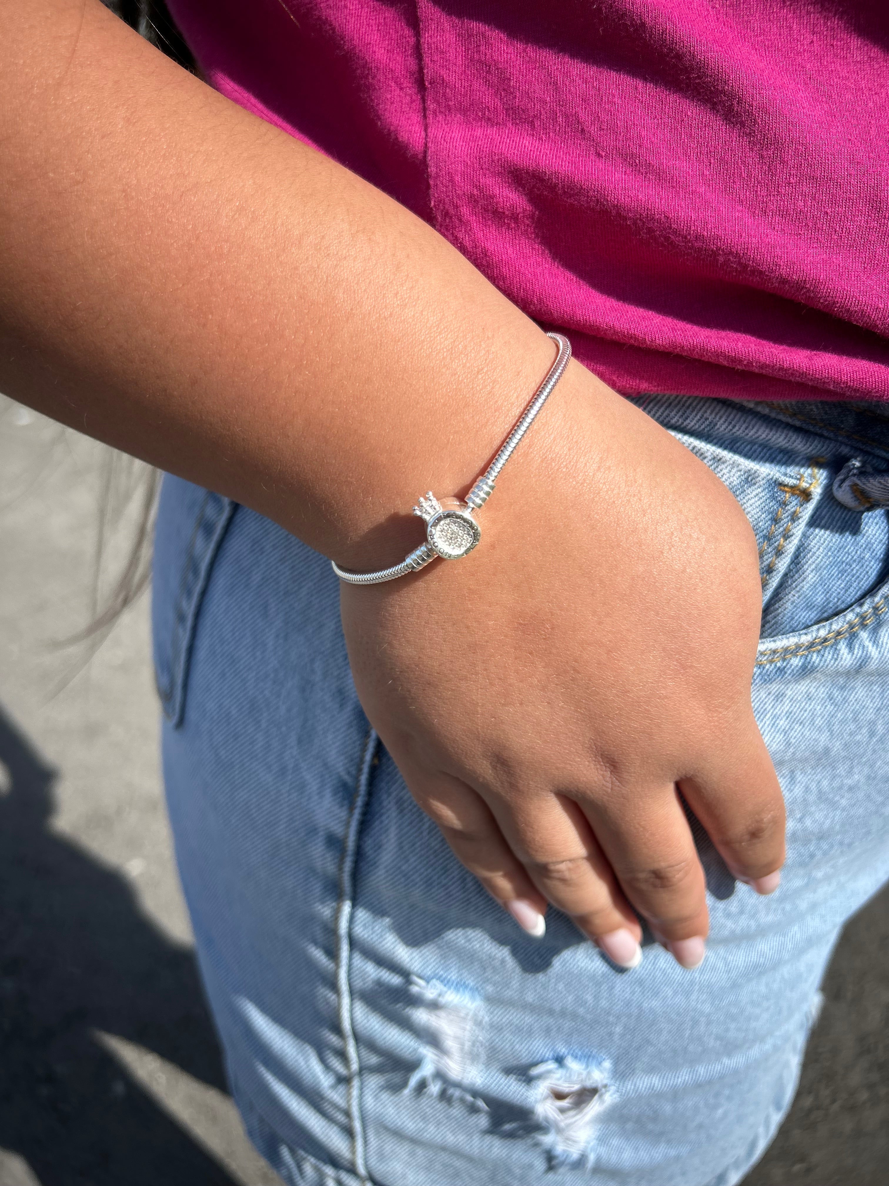 Bracelete Pandora de Coroa