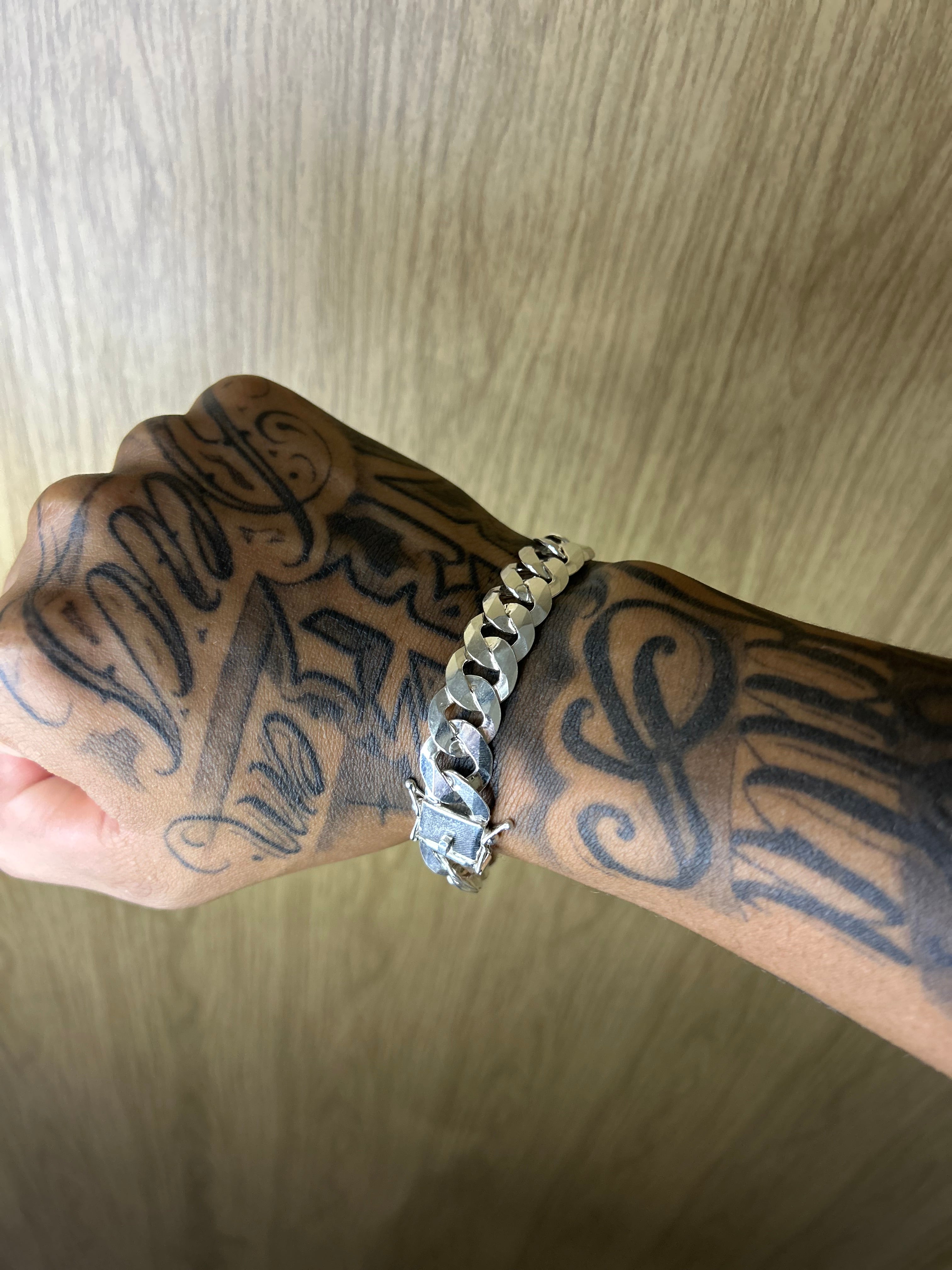 Pulseira Escama 14mm Fecho Gaveta