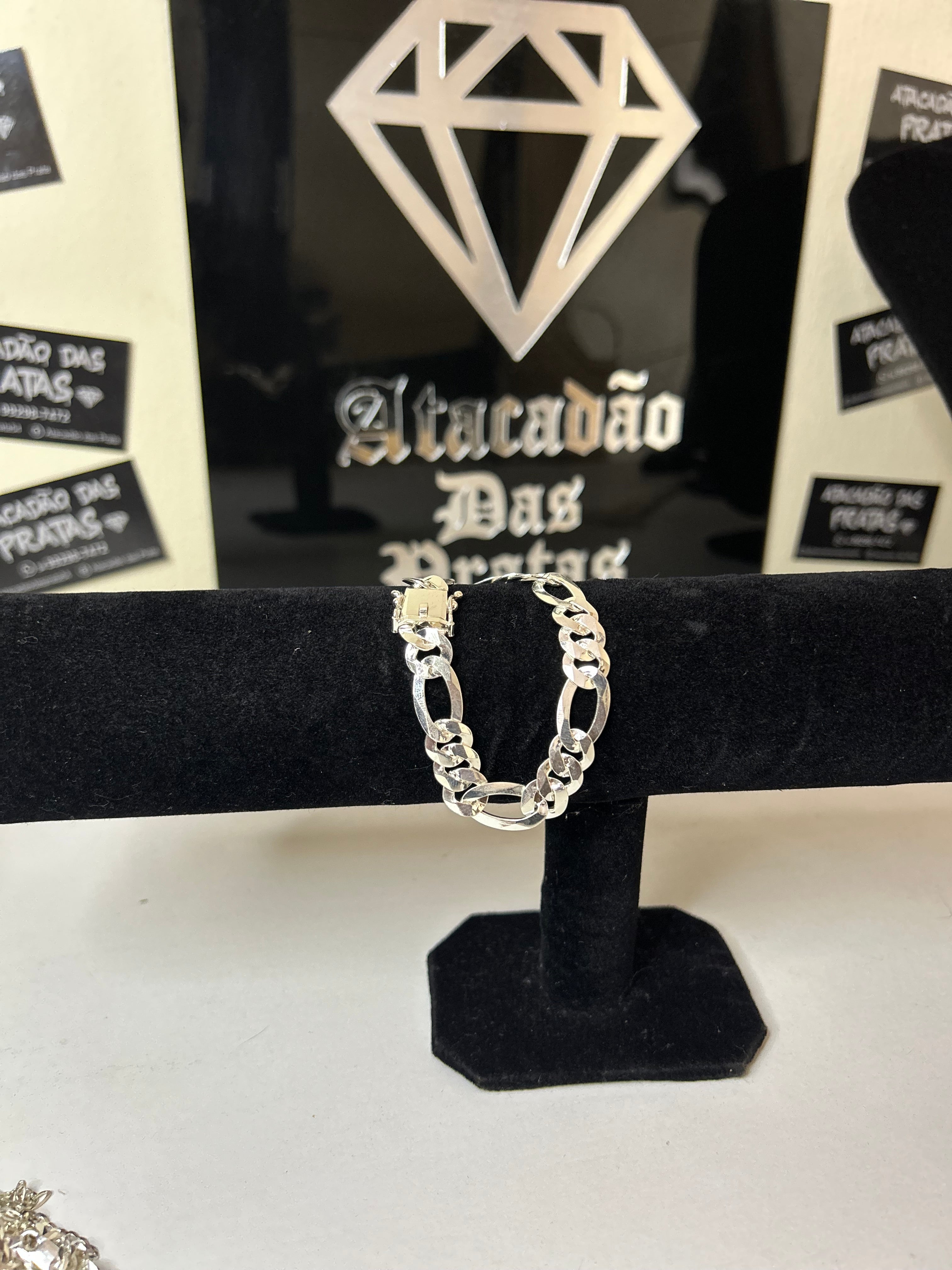 Pulseira 3X1 10mm Fecho Gaveta